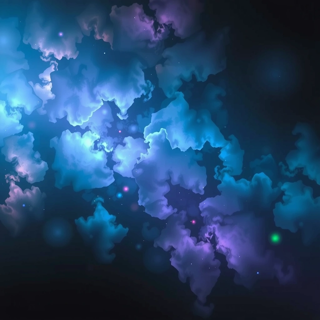 Cosmic Java Nebula Background