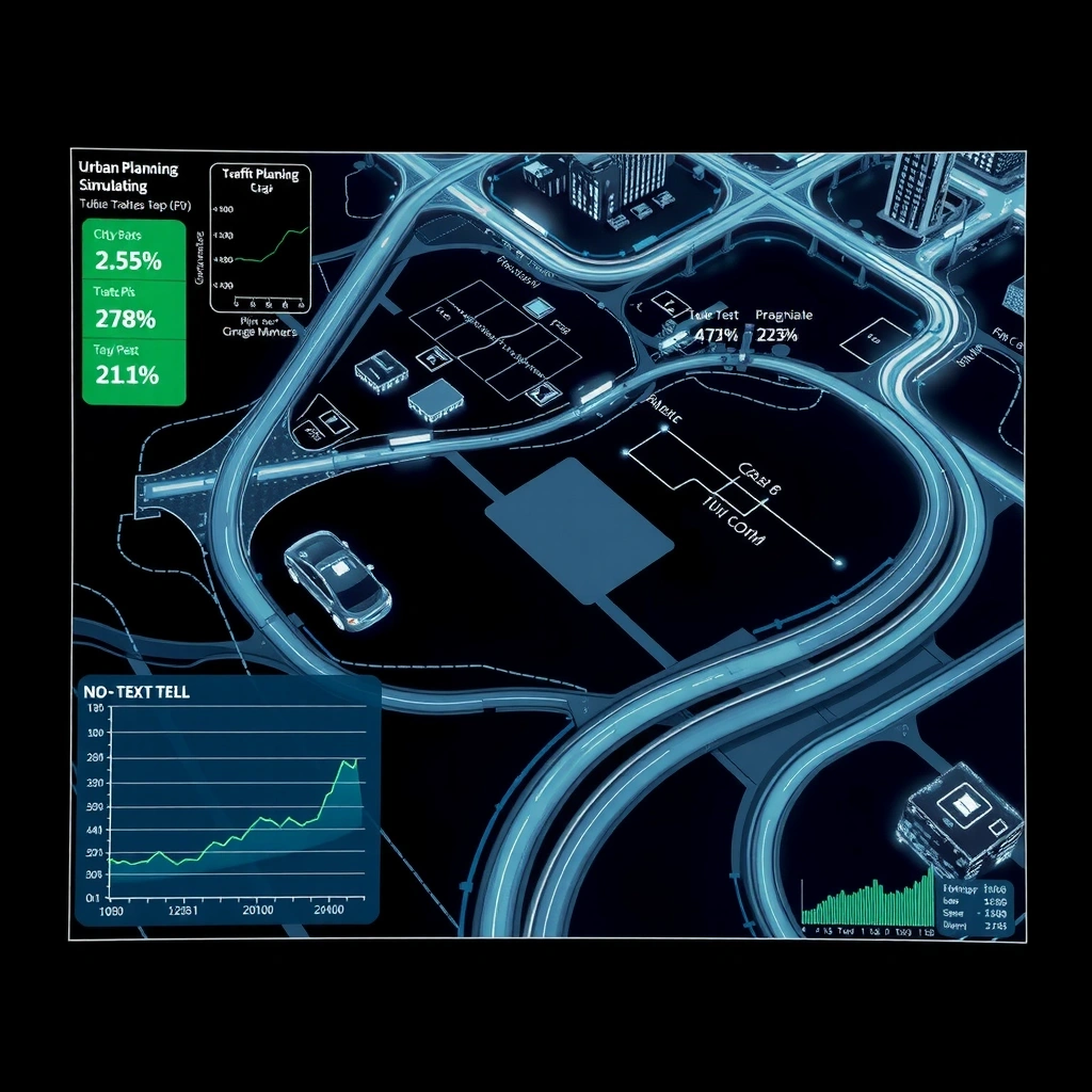 UrbanFlow simulation interface